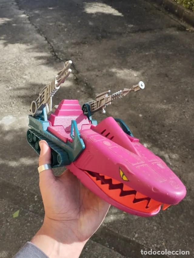 Figuras Masters del Universo: Land shark tibur&oacute;n de combate masters del universo motu vintage