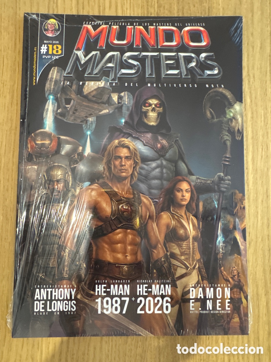 Figuras Masters del Universo: Mundo Maters 18 La Revista de los Masters del Universo y Multiverso Motu - Especial Pel&iacute;cula