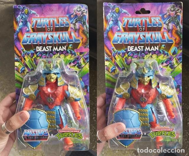 Figuras Masters del Universo: X2 Beast man turtles of grayskull origins motu