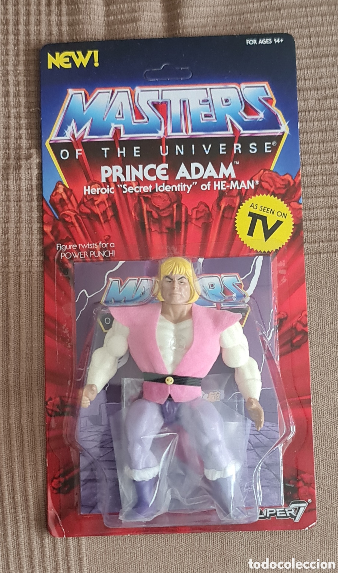 Figure Masters del Universo: Prince Adam Principe Adam Neovintage Masters Del Universo Super 7 Motu He-Man