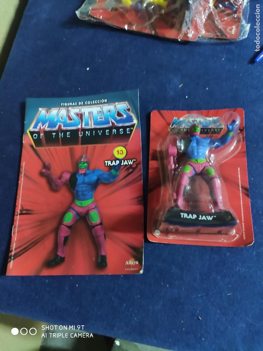 Figuras Masters del Universo: masters del universo altaya trap jaw n&ordm;13 figura y fasciculo leer
