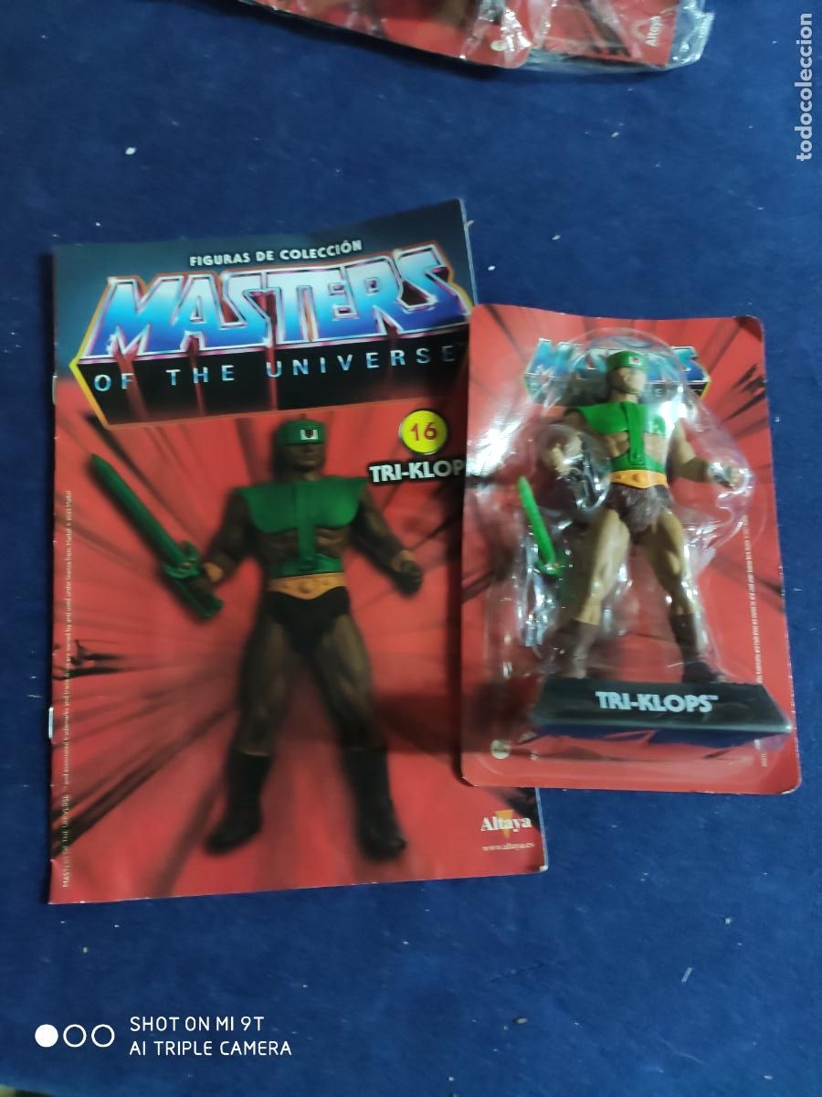 Figuras Masters del Universo: masters del universo altaya tri - klops n&ordm;16 figura y fasciculo leer