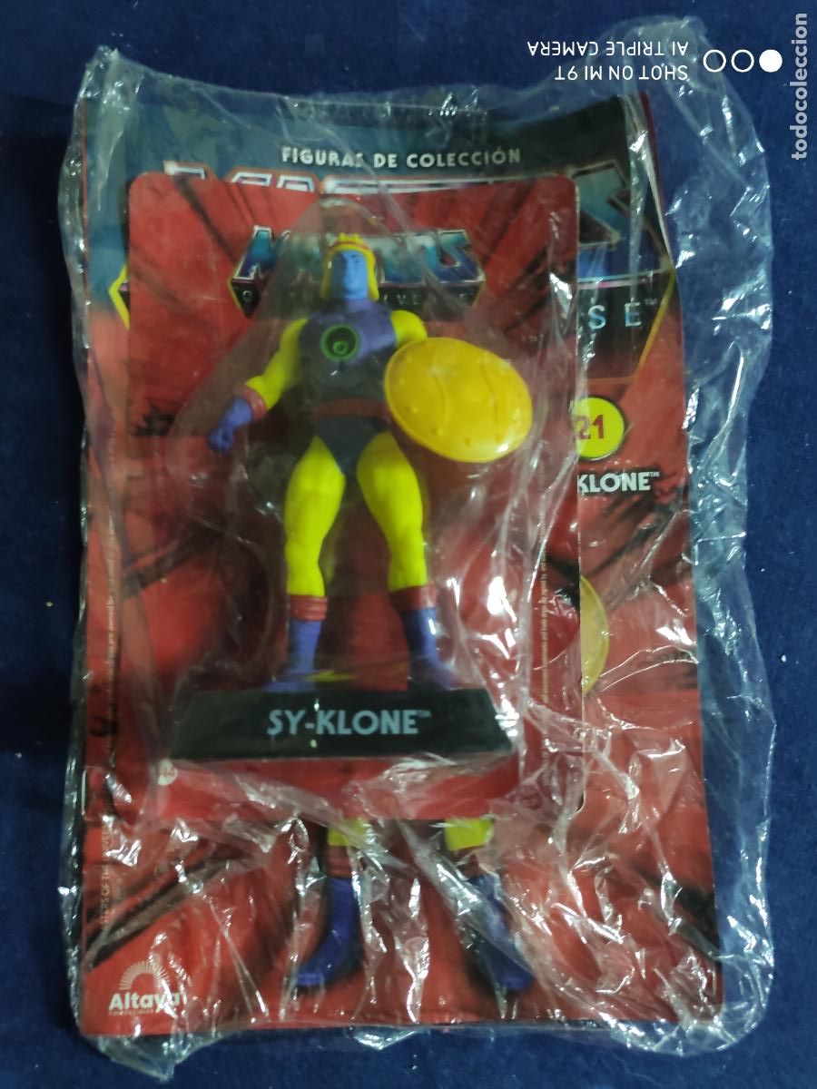 Figuras Masters del Universo: masters del universo altaya sy - klone n&ordm;21 figura y fasciculo nuevo en blisters