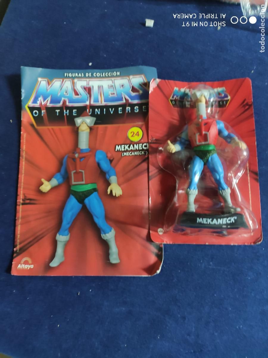 Figuras Masters del Universo: masters del universo altaya mekaneck n&ordm;24 figura y fasciculo leer