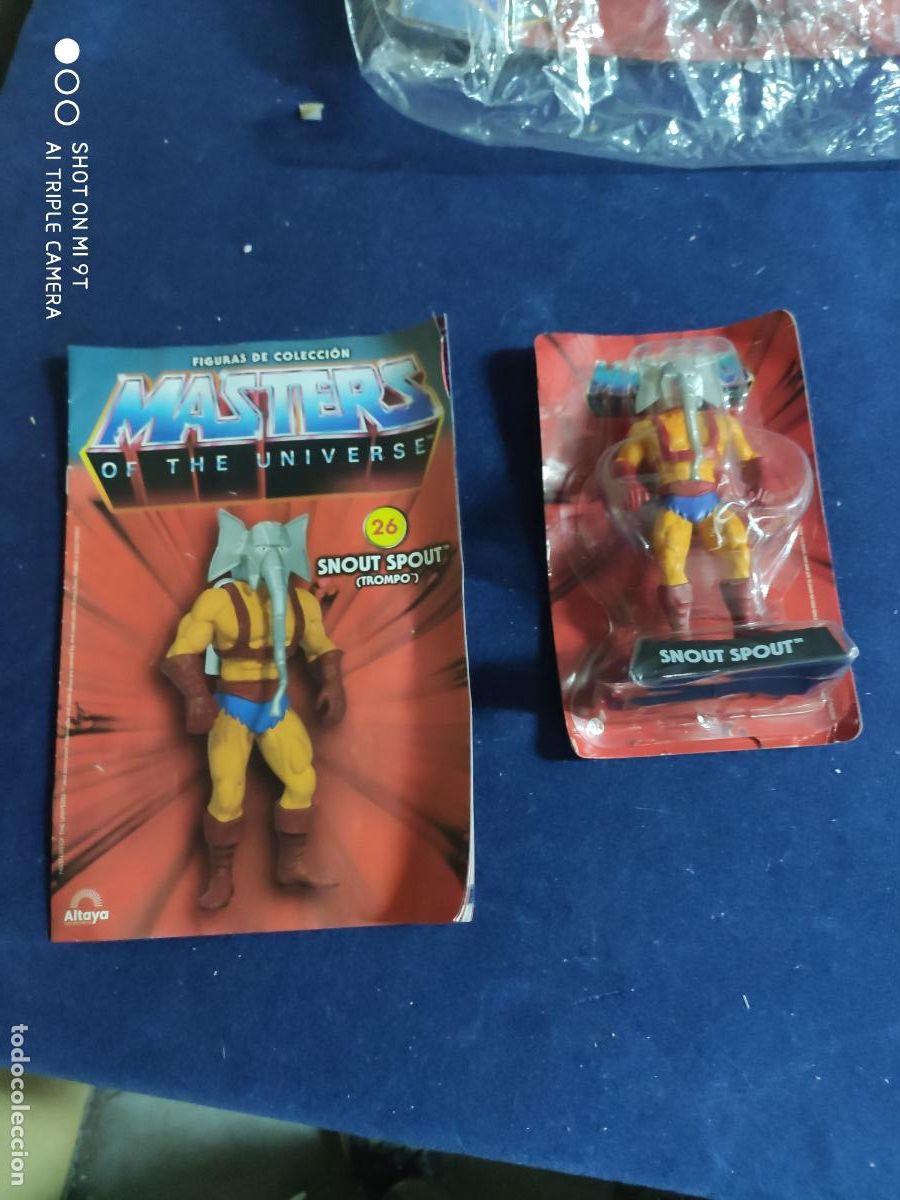 Figuras Masters del Universo: masters del universo altaya snout spout n&ordm;26 figura y fasciculo