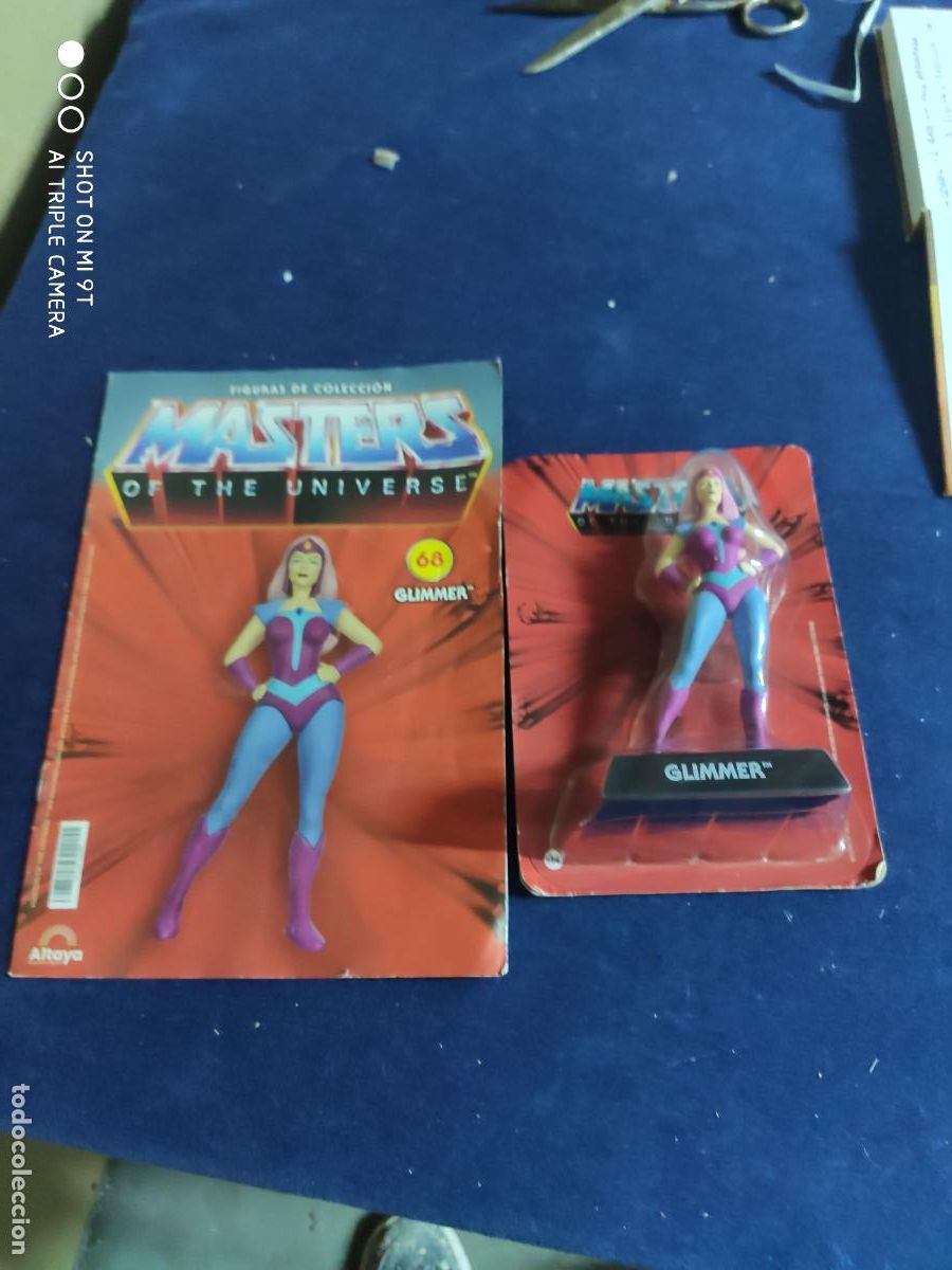 Figuras Masters del Universo: masters del universo altaya glimmer n&ordm;68 figura y fasciculo buen estado