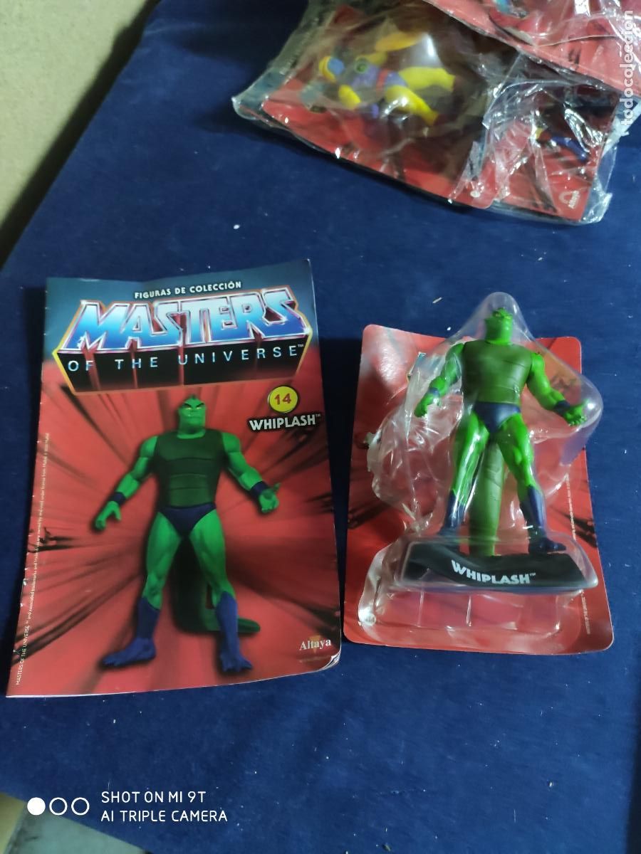 Figuras Masters del Universo: masters del universo altaya whiplash n&ordm;14 figura y fasciculo leer