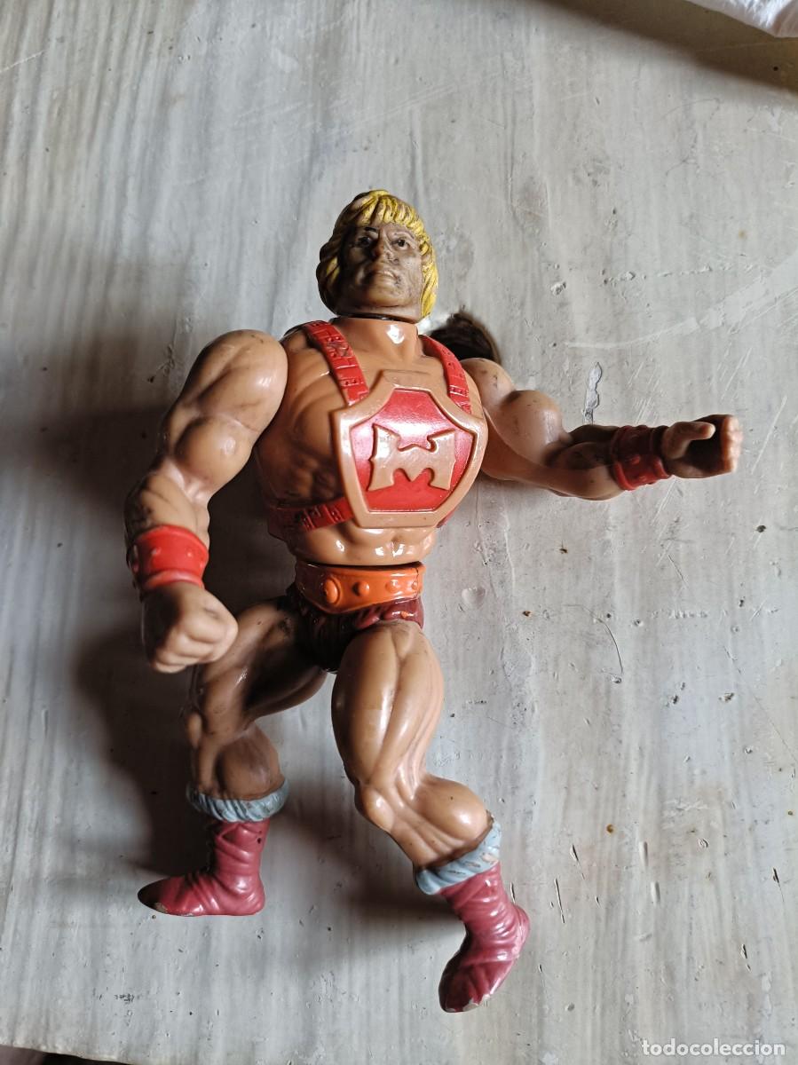 Figuras Masters del Universo: HE-MAN PU&Ntilde;O DE TRUENO, ORIGINAL MATTEL 1984 SPAIN- MASTERS DEL UNIVERSO, MOTU