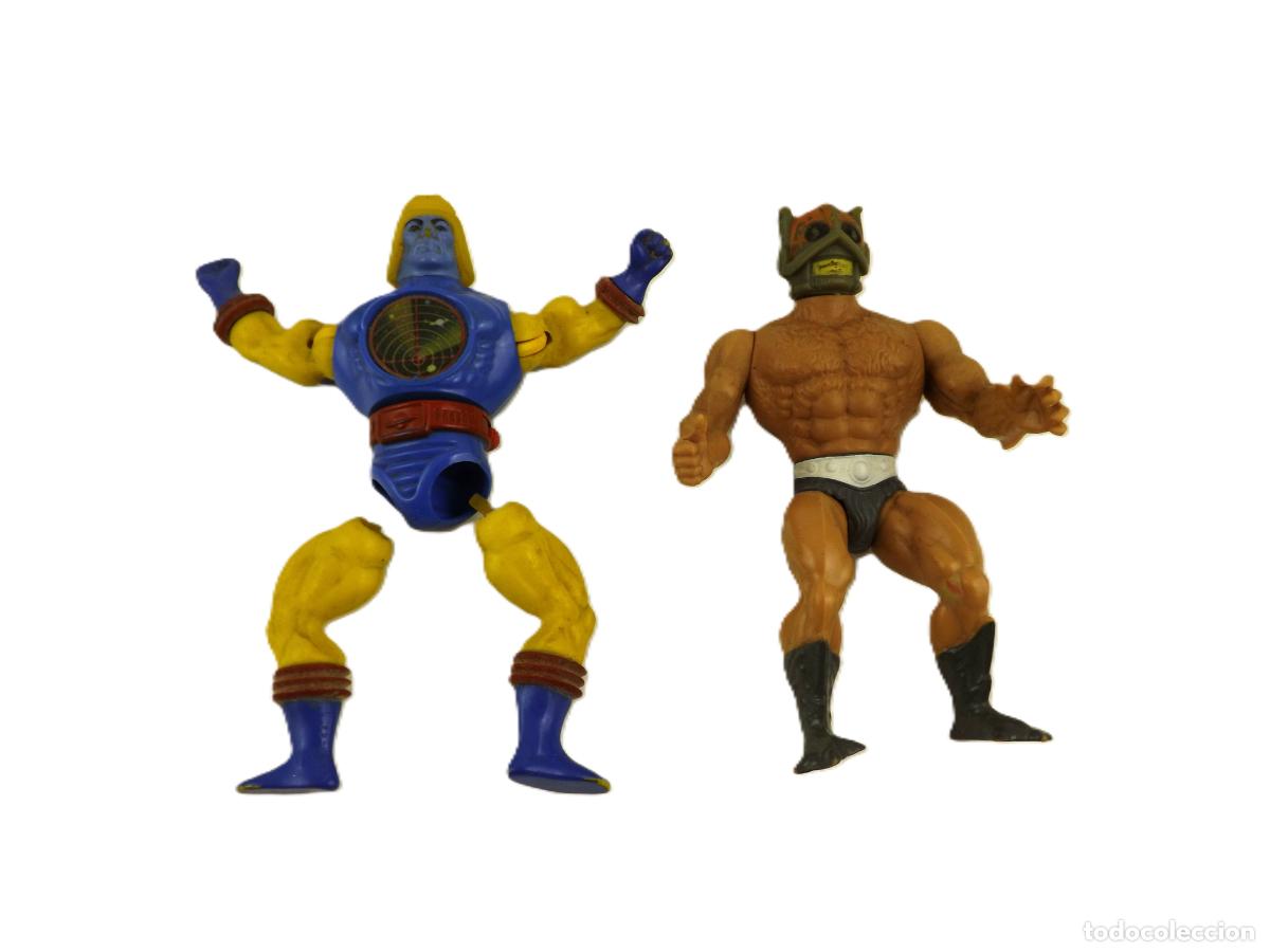 Figurines Ma&icirc;tres de l'Univers: Figuras MOTU Beast Man y Sy-Klone (a restaurar)