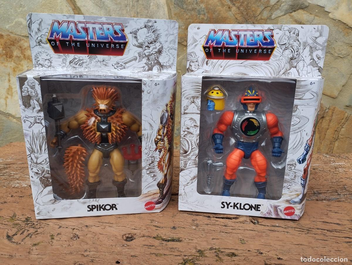 Figuras Masters del Universo: Sy-klone & spikor sketchbook series masters del universo origins motu