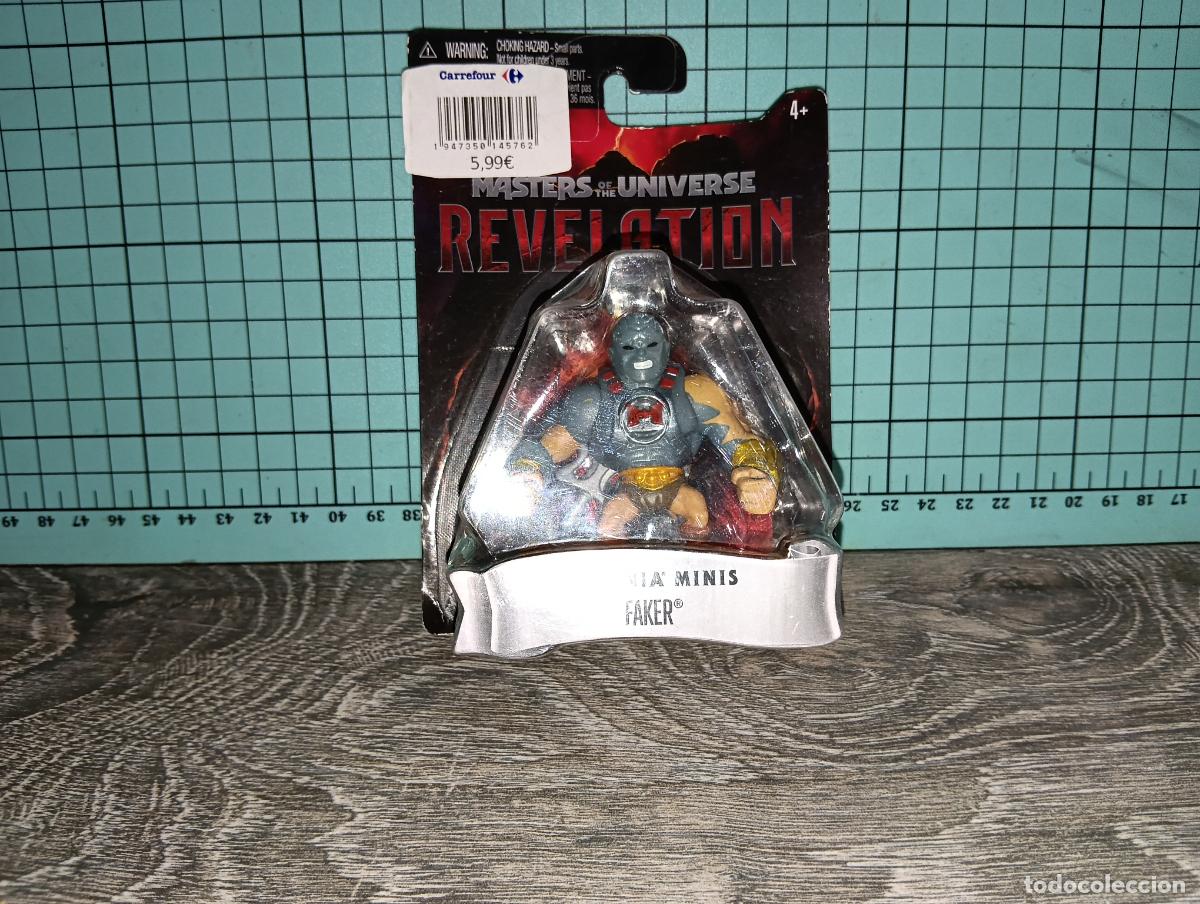 Figuras Masters del Universo: Mini figura Faker Masters del Universo Revelation Eternia Minis Motu