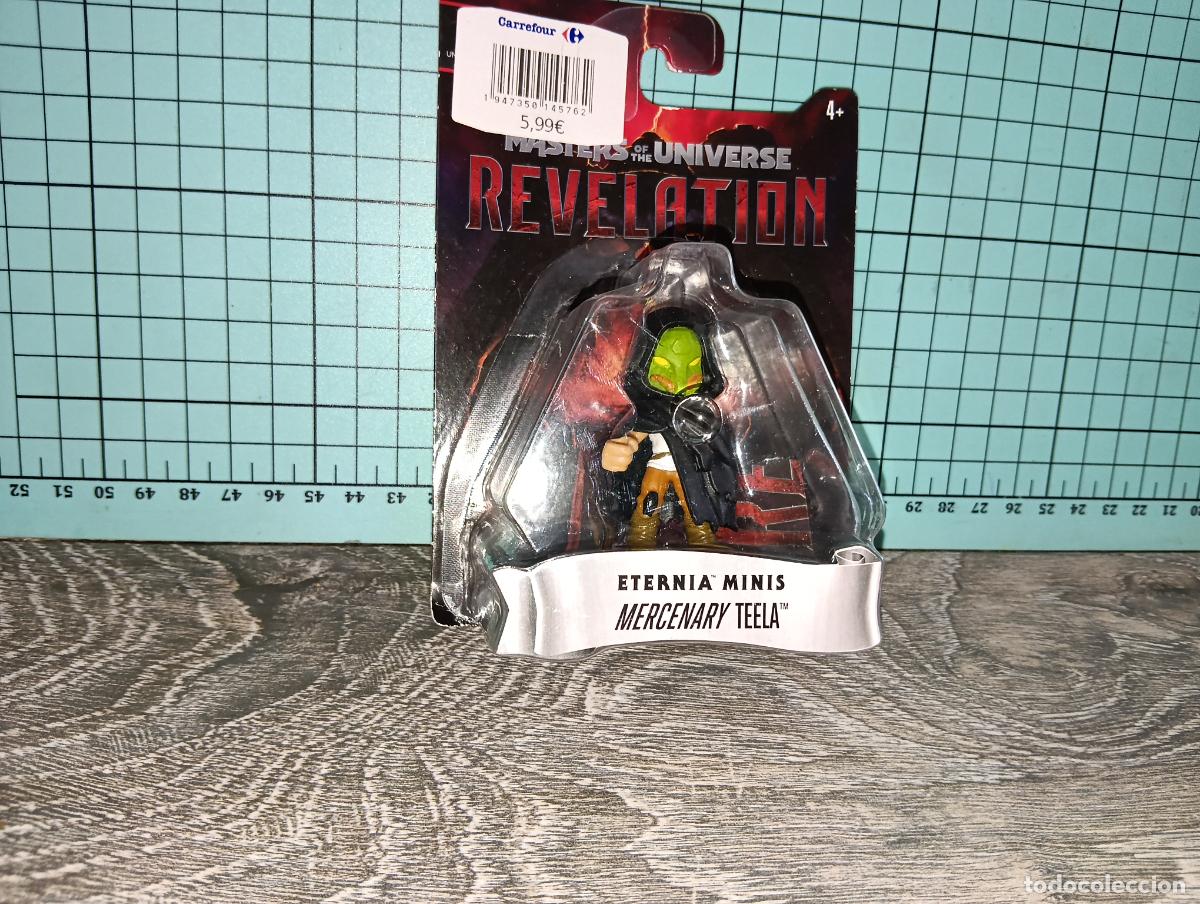 Figuras Masters del Universo: Mini figura Mercenary teela Masters del Universo Revelation Eternia Minis Motu