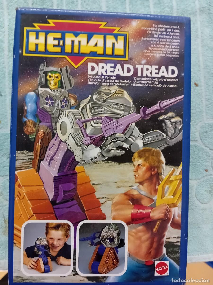 Figuras Masters del Universo: Caja Heman Dread Tread