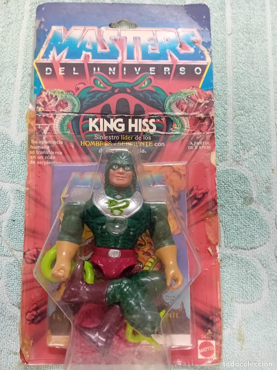 Figuras Masters del Universo: Blister de King Hes nuevo