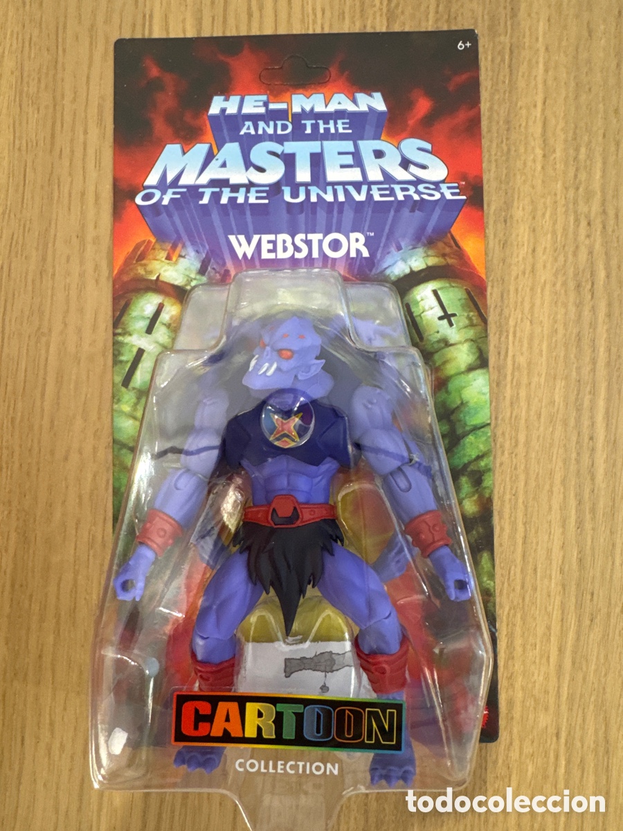 Figuras Masters del Universo: Figura Webstor 200X Cartoon Collection Masters Del Universo Origins Mattel