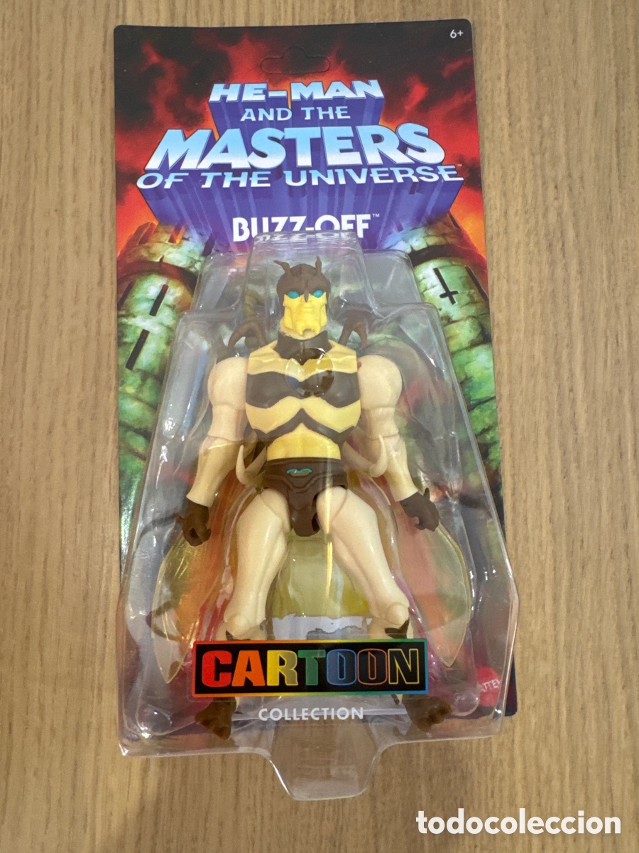 Figuras Masters del Universo: Figura Buzz Off 200X Cartoon Collection Masters Del Universo Origins Mattel