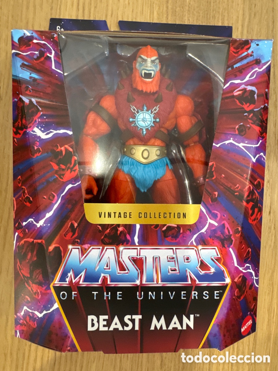 Figuras Masters del Universo: Figura Beast Man Masters Del Universo Masterverse Vintage Collection Mattel