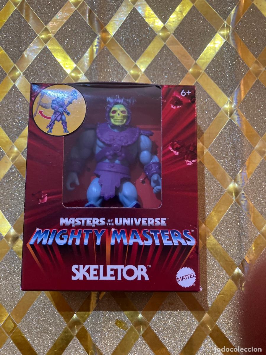 Figuras Masters del Universo: MASTER DEL UNIVERSO MIGHTY MASTERS ( TAMA&Ntilde;O PLAYMOBIL ) MATTEL !