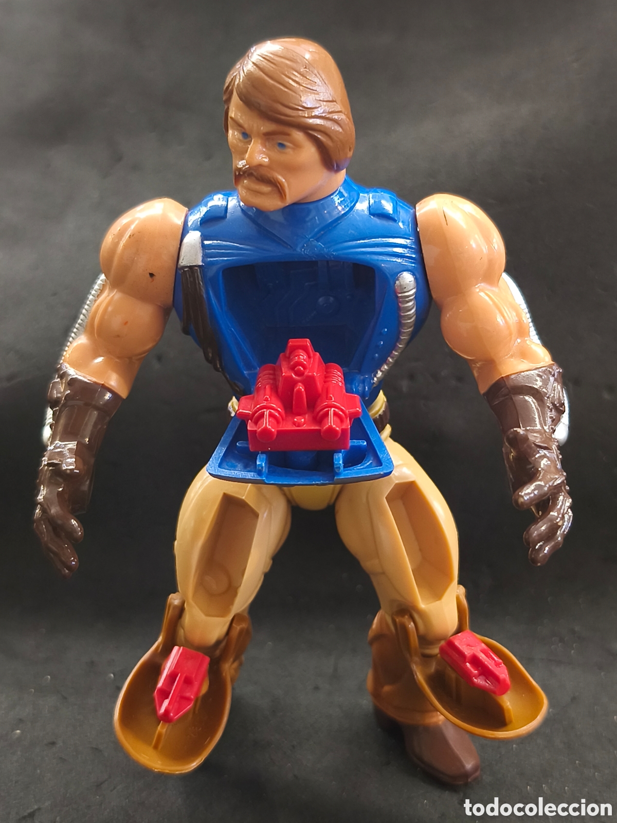 Figuras Masters del Universo: Mu&ntilde;eco figura Masters del Universo Motu Rio Blast 1985
