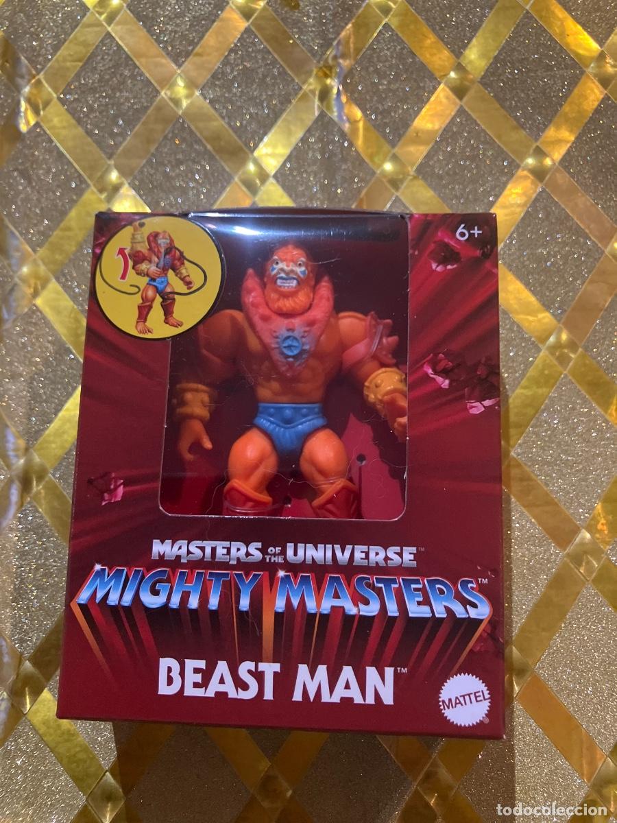 Figuras Masters del Universo: MASTER DEL UNIVERSO MIGHTY MASTERS ( TAMA&Ntilde;O PLAYMOBIL ) MATTEL !