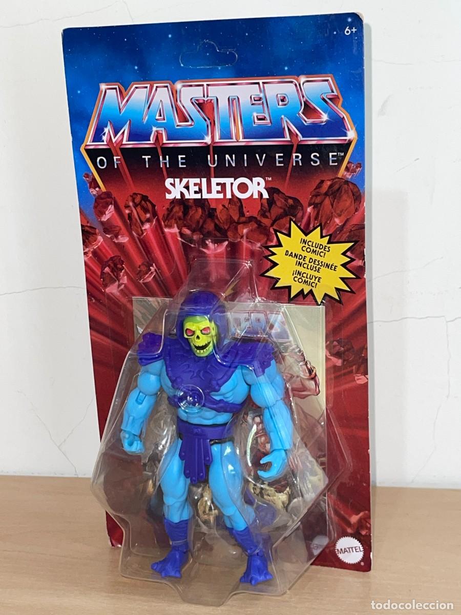 Figuren von Masters of the Universe: Mattel Masters of the Universe Figura SKELETOR en bl&iacute;ster reedici&oacute;n 2020 A ESTRENAR motu