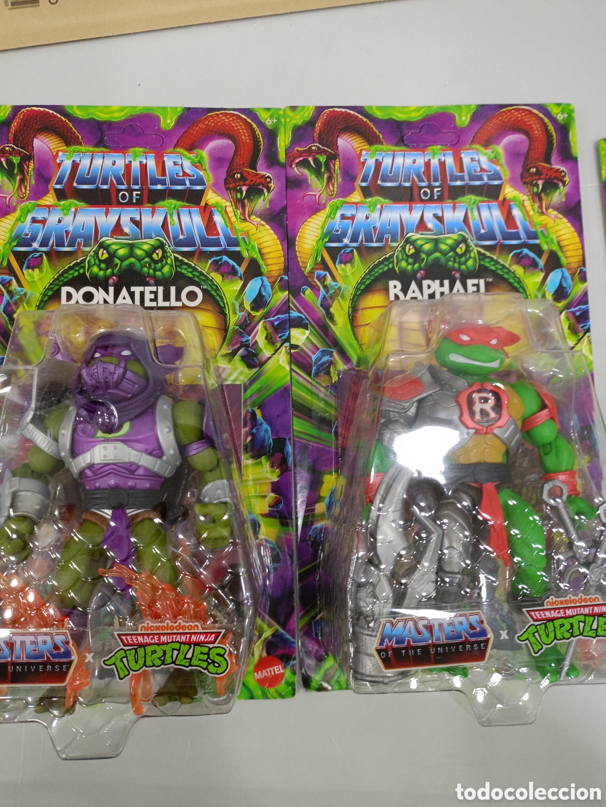 Figuras Masters del Universo: M&aacute;ster del universo tortugas de grayskull lote