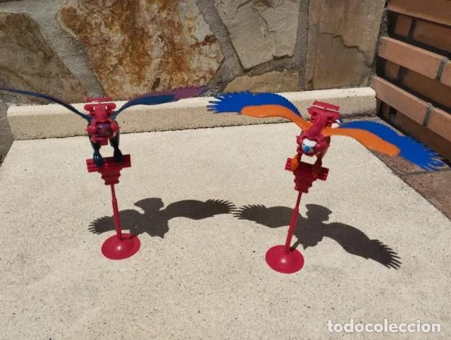 Figuras Masters del Universo: Zoar y Screech motu masters del universo vintage masters of the universe