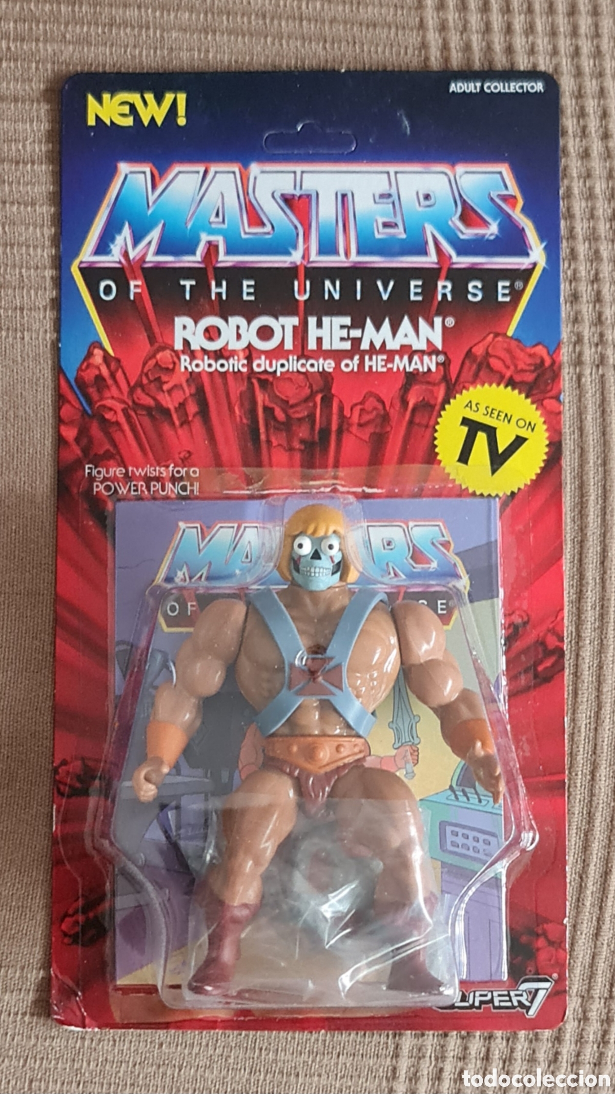 Figuren von Masters of the Universe: He-man Robot Masters of The Universe Super7 Neovintage