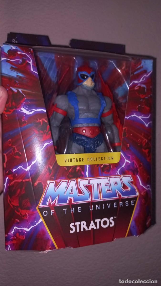 Figuras Masters del Universo: Figura Stratos, Masters of The Universe, Masterverse-Vintage Collection - Mattel - 2025, en blister