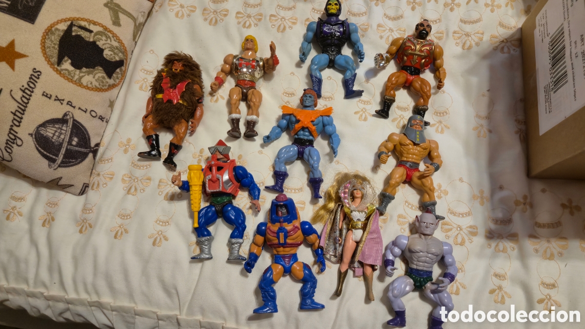 Figuras Masters del Universo: Lote de 10 figuras de Master del Universo y bootleg Master Motu. A&ntilde;os 80