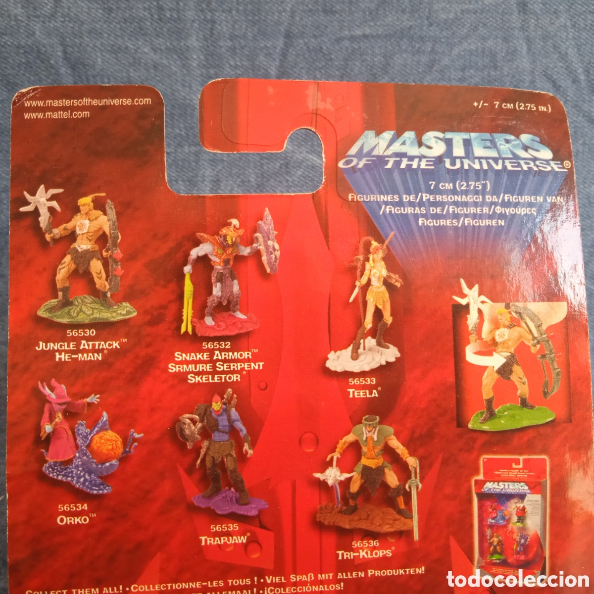 Figuras Masters del Universo: Mini figura 7cm Teela MOTU Masters del Universo 2005 200X