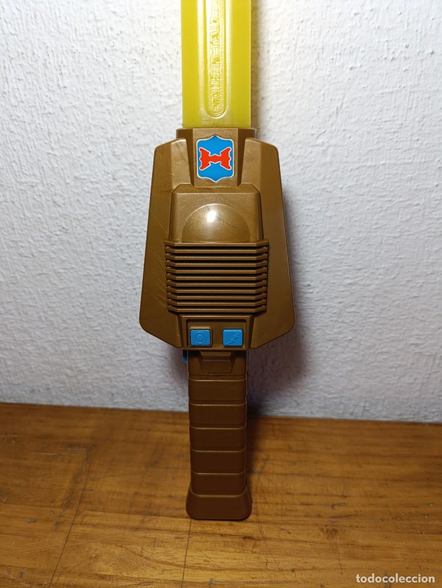 Figuras Masters del Universo: Espada He-Man Power Sword Mattel 1989 - Foto 4