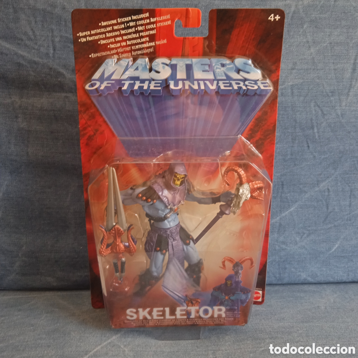Figuras Masters del Universo: Figura Skeletor MOTU Masters of the Universe 2005 200X Mattel Sin abrir