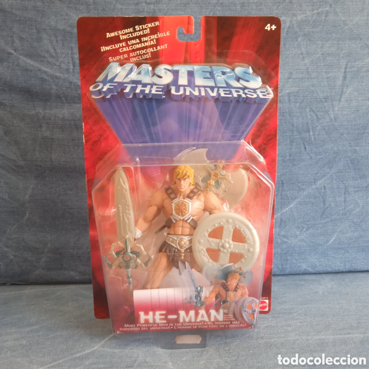 Figuras Masters del Universo: Figura He-Man MOTU Masters of the Universe 2005 200X Mattel Sin abrir