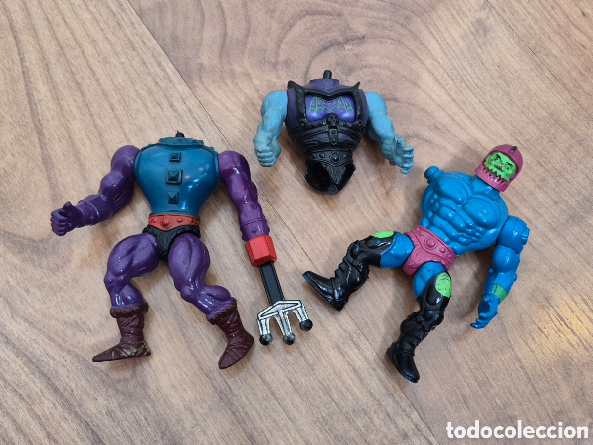 Figuras Masters del Universo: Desguace Masters del Universo. France.Trap Jaw spikor trapjaw skeletor battle armor armadura combate