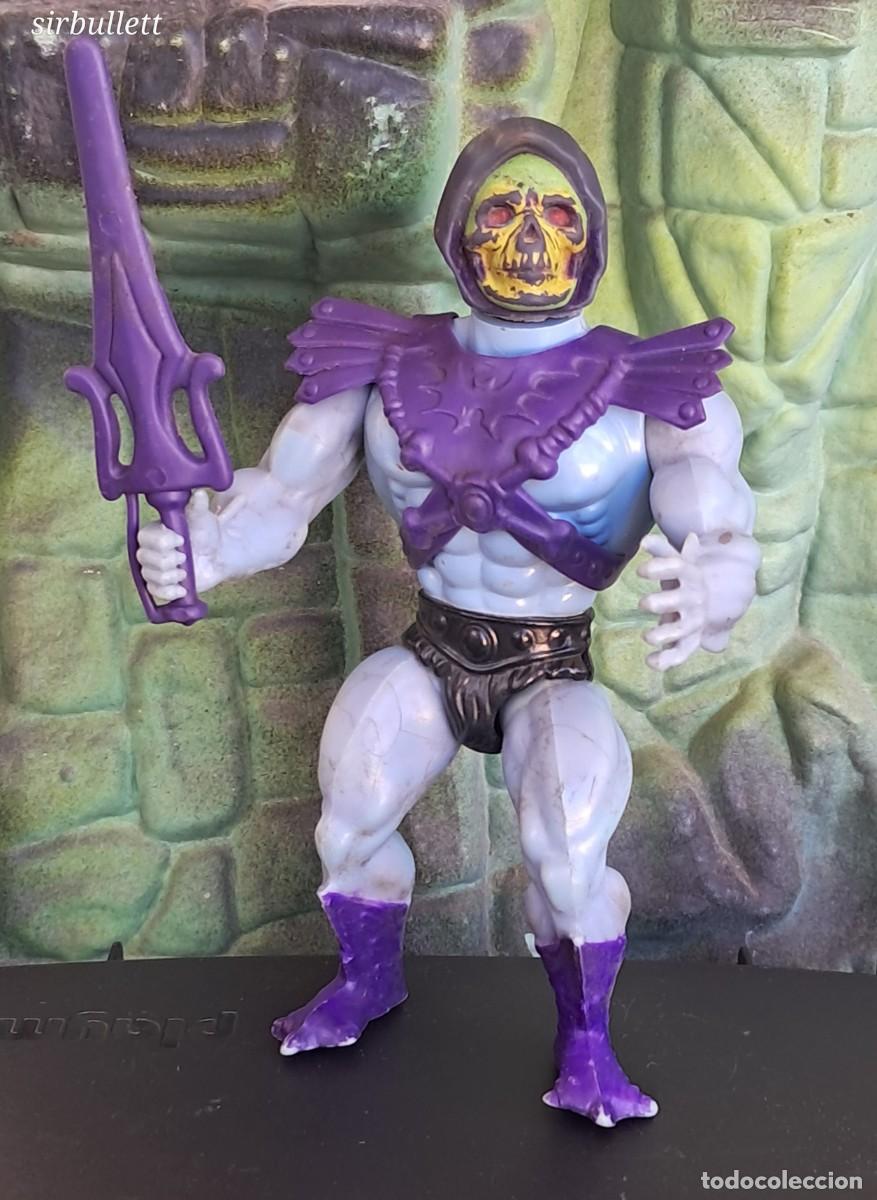 Figuras Masters del Universo: Figura Skeletor. Masters del Universo. Mattel 1981. Giro de cintura