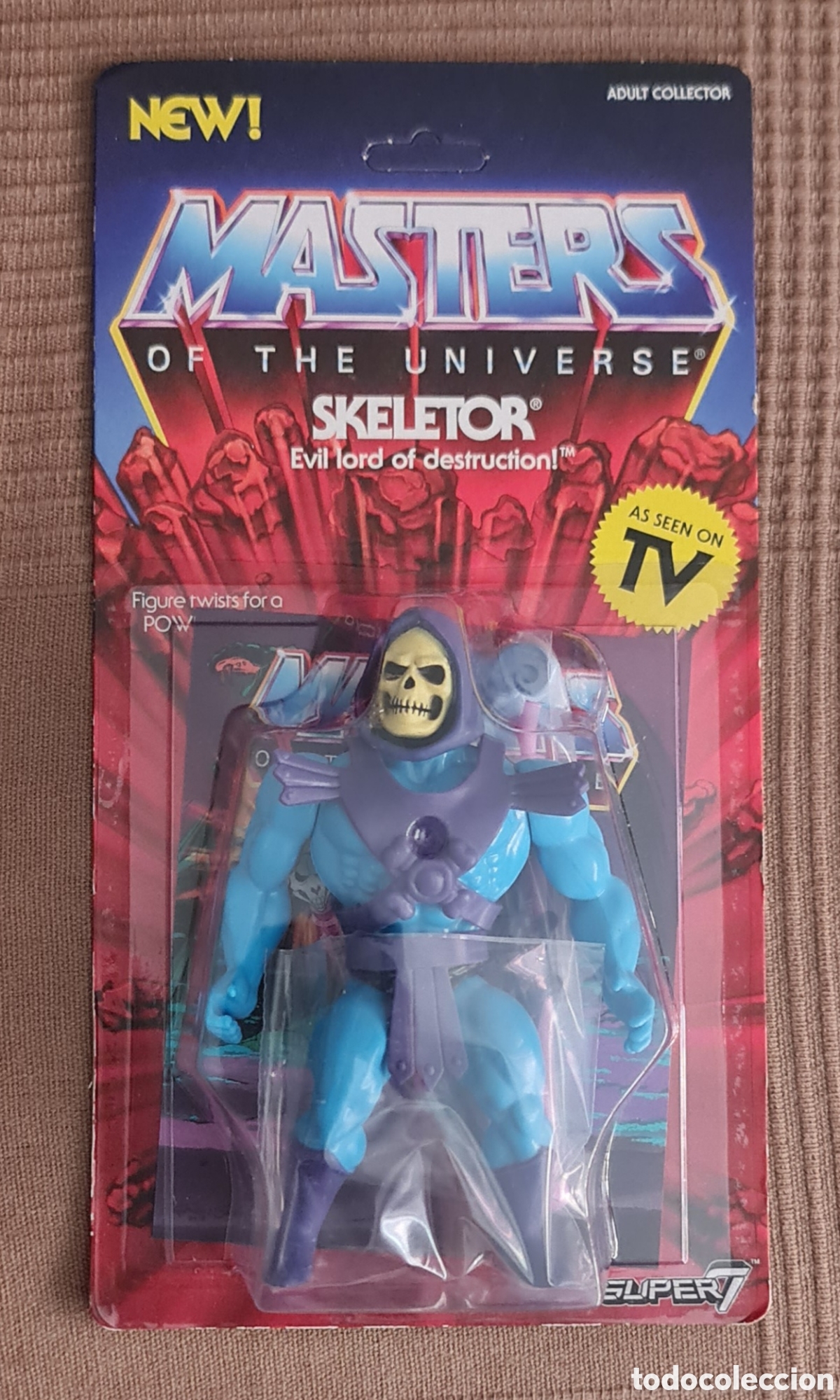 Figuras Masters del Universo: SKELETOR MOTU NEOVINTAGE MASTERS DEL UNIVERSO NUEVO NEW SUPER7