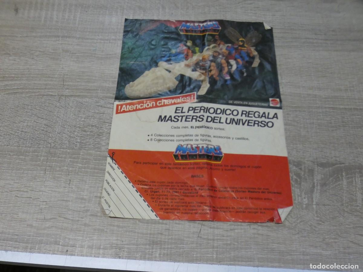 Figuras Masters del Universo: ARKANSAS1980 VIDEOJUEGOS HOJA RARA PUBLICIDAD MASTERS DEL UNIVERSO MOTU