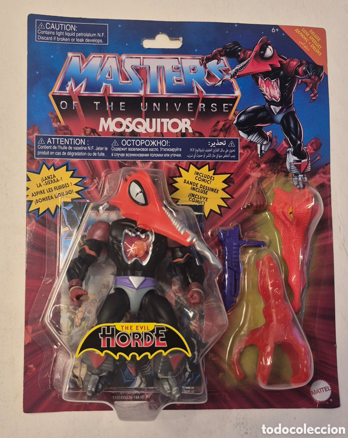 Figure Masters del Universo: MASTERS OF THE UNIVERSE- FIGURA MOSQUITOR THE EVIL HORDE, NUEVA