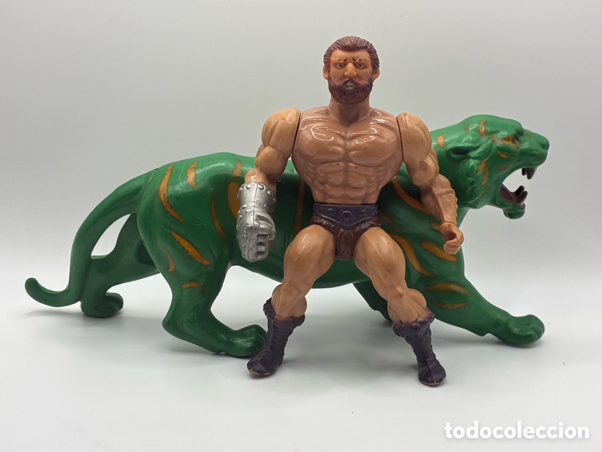 Figuren von Masters of the Universe: 2 FIGURAS FISTO Y BATTLE CAT MASTERS DEL UNIVERSO DE CONGOST NO COO