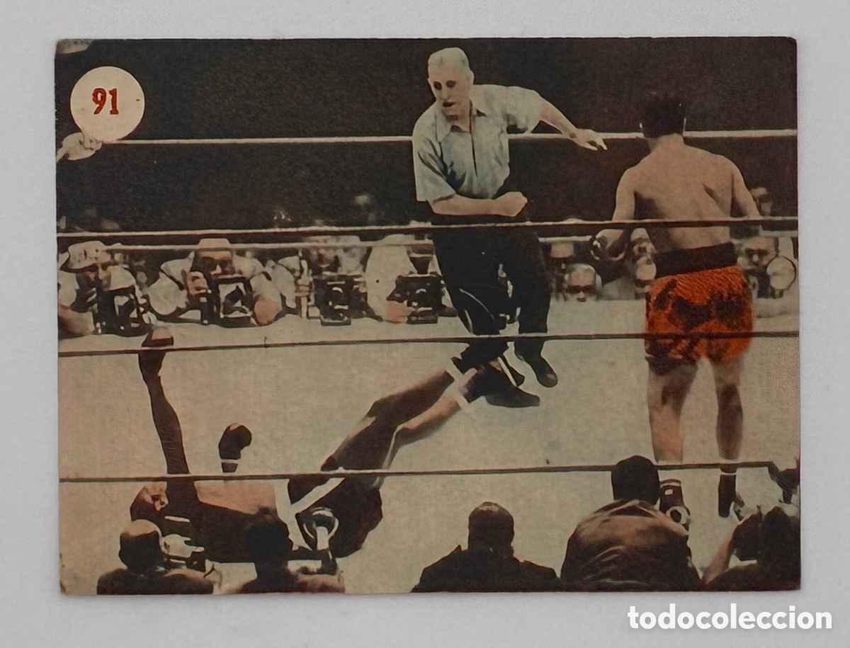 Figuren von Masters of the Universe: CROMO SIN PEGAR ROCKY MARCIANO 1953 ROOKIE CARD # 91 FHER