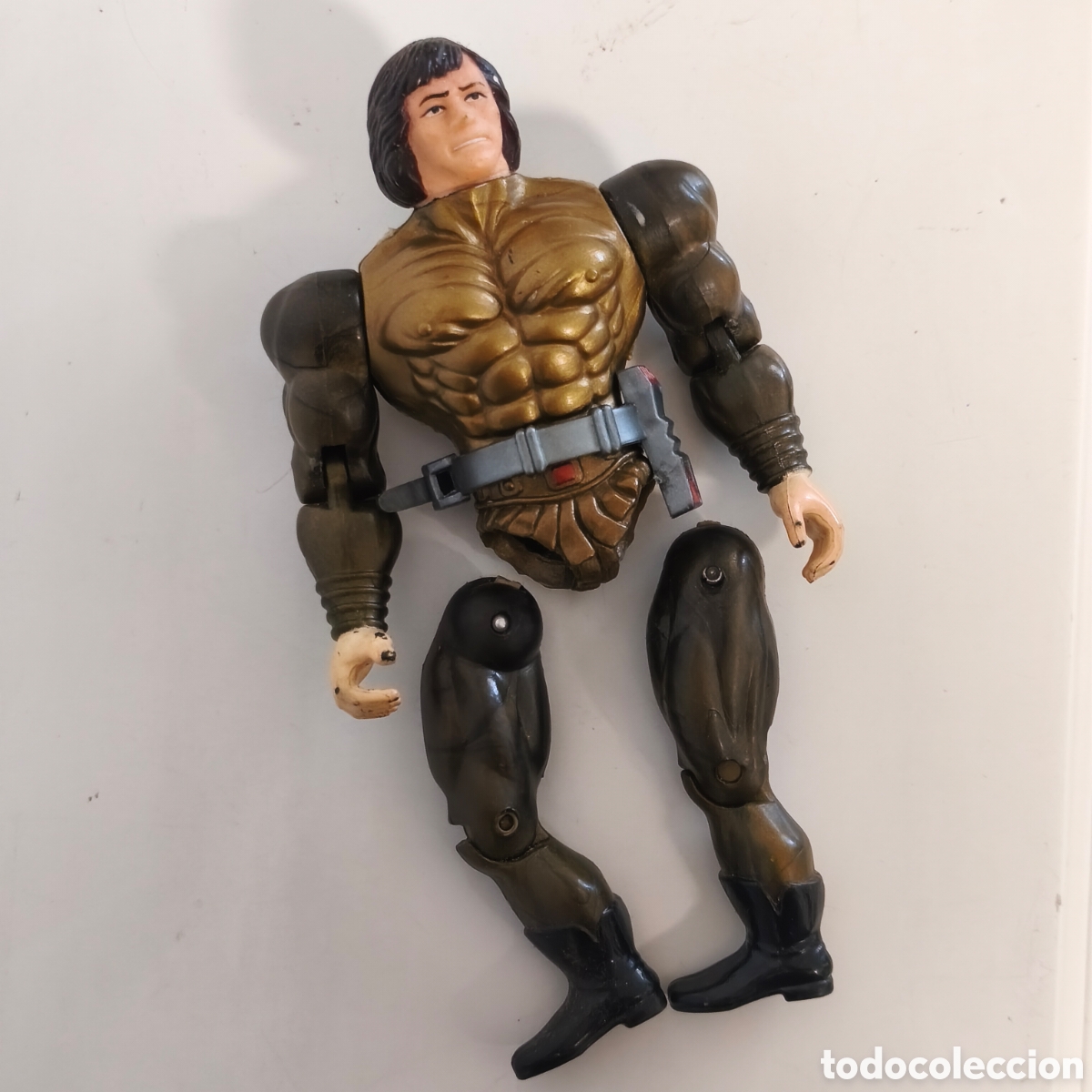Figuras Masters del Universo: LAZER FORCE WARRIOR, SUNGOLD BOOTLEG, RARO DE VER, A&Ntilde;O 1985