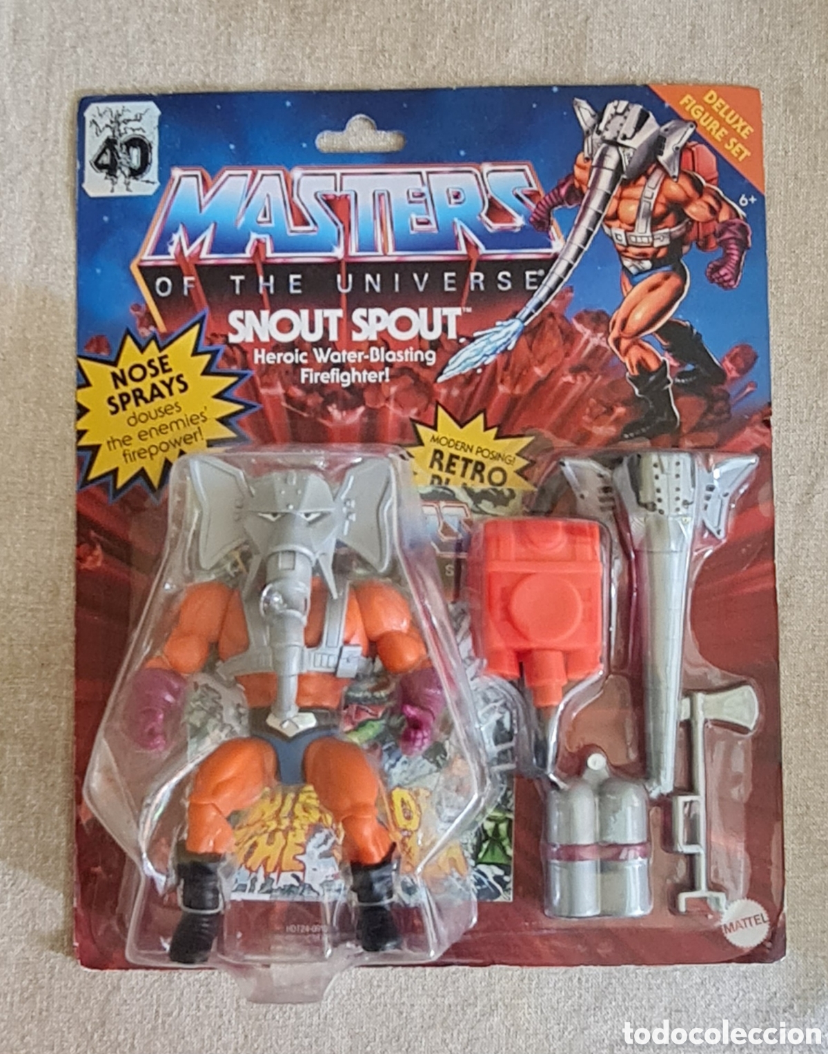 Figuras Masters del Universo: Snout Spout Masters Of Universe Origins Masters Del Universo Motu He-Man