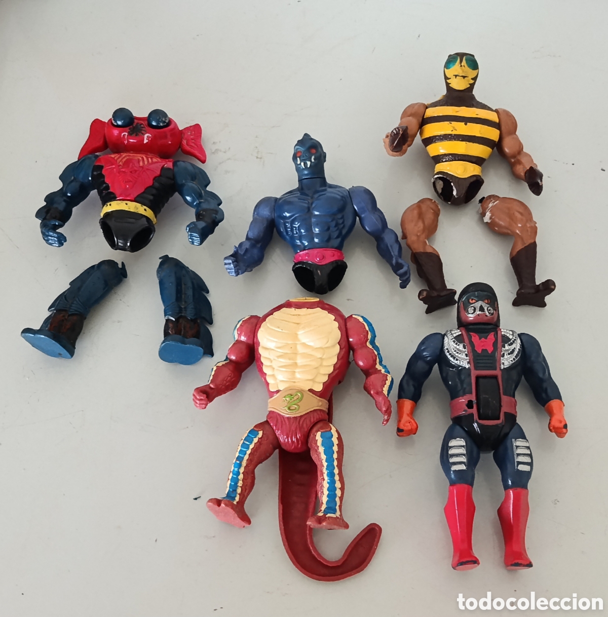 Figuras Masters del Universo: Lote despiece masters universo motu figura acci&oacute;n custom o restaurar