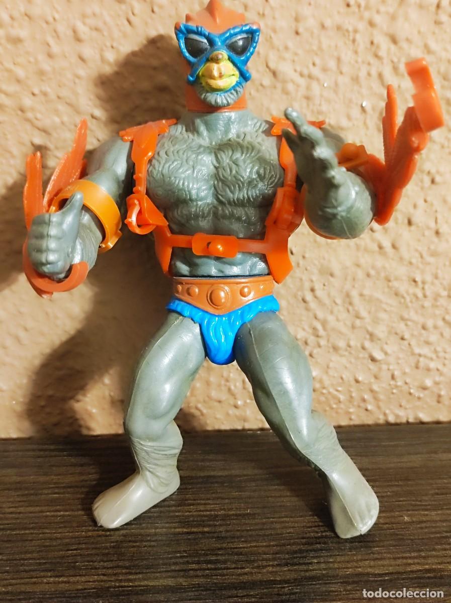 Figuras Masters del Universo: STRATOS. ALAS Y JETPACK ROJOS. MOTU. VINTAGE A&Ntilde;OS 80