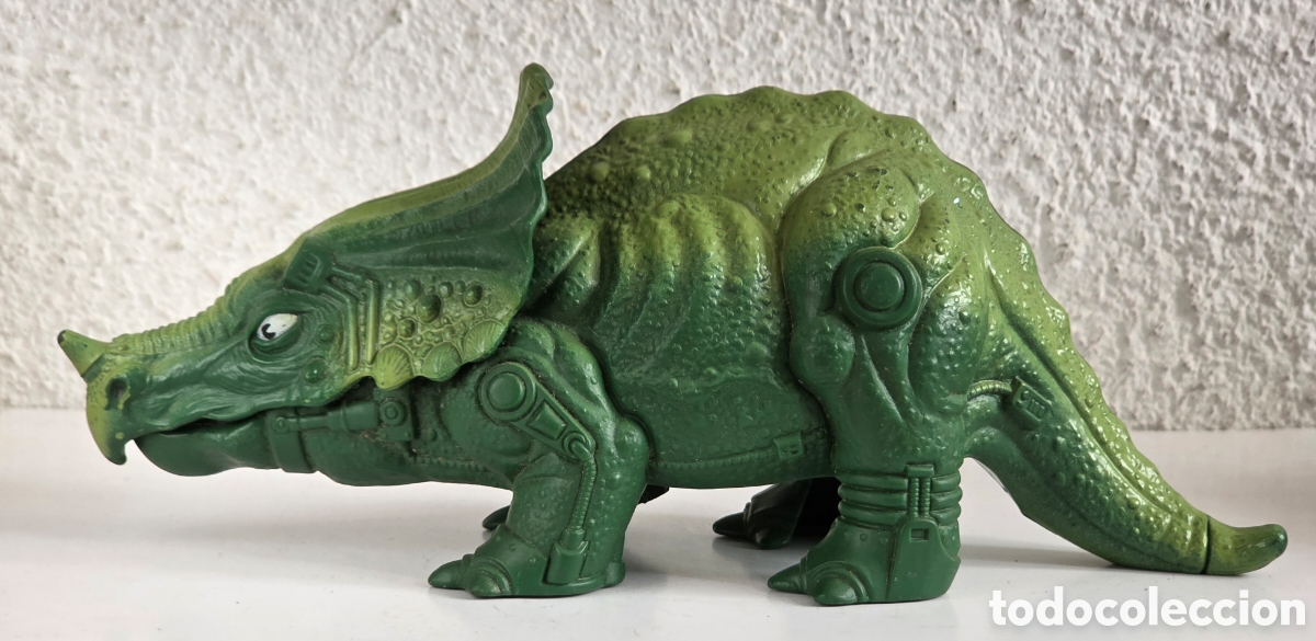 Figuras Masters del Universo: Dinosaurio Bionatops Masters Universo 1987 MOTU Mattel He-Man Grayskull Eternia Juguete Masters