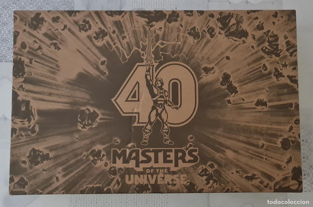 Figuras Masters del Universo: Figuras HE-MAN VS SKELETOR. MASTERS OF THE UNIVERSE 40TH ANNIVERSARY BOX SET. Mattel 2022