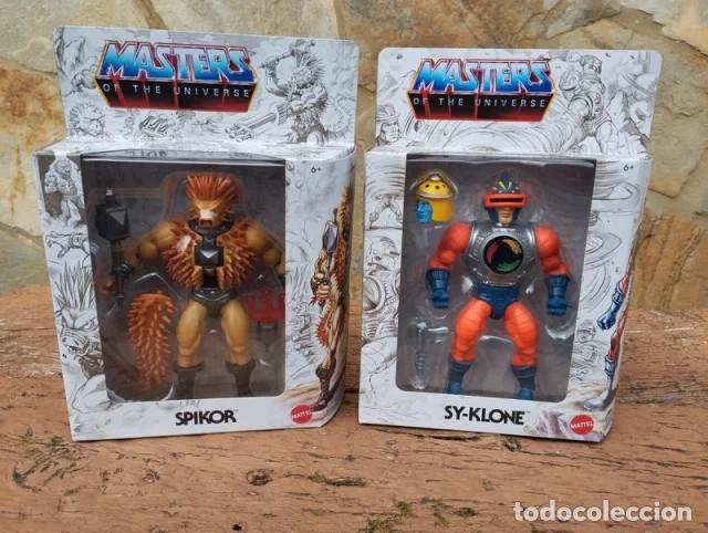 Figuras Masters del Universo: Sy-klone & spikor sketchbook series motu origins masters del universo masters of the universe