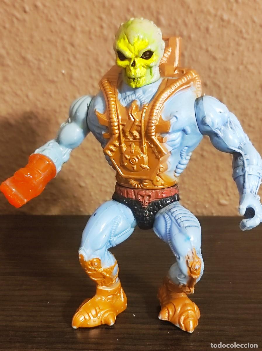Figuras Masters del Universo: SKELETOR OJOS DE FUEGO. MADE IN ITALY. MOTU. VINTAGE A&Ntilde;OS 80