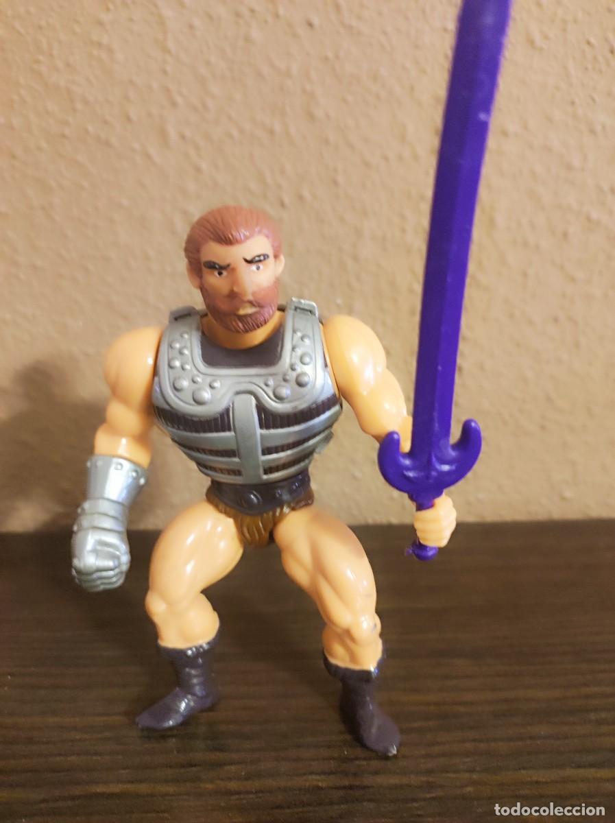 Figuras Masters del Universo: FISTO. CON ARMA Y ARMADURA. MOTU. VINTAGE A&Ntilde;OS 80